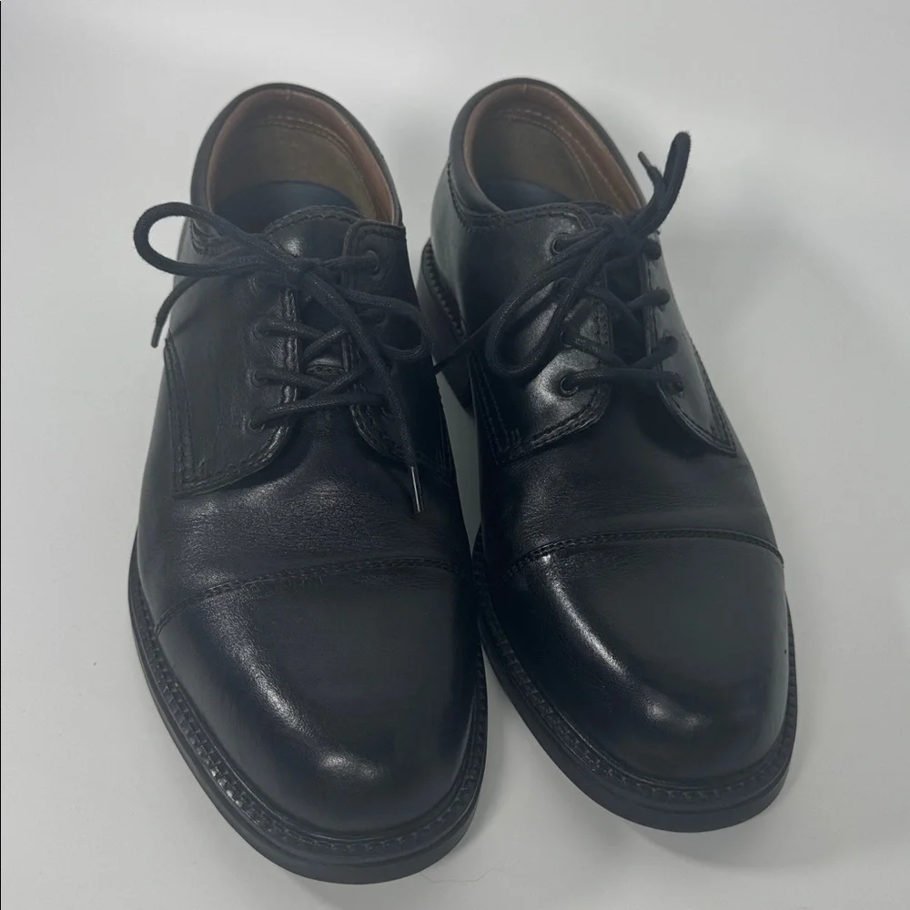 Dockers Gordon Black Toe Polished Black‎ Size 10 1/2